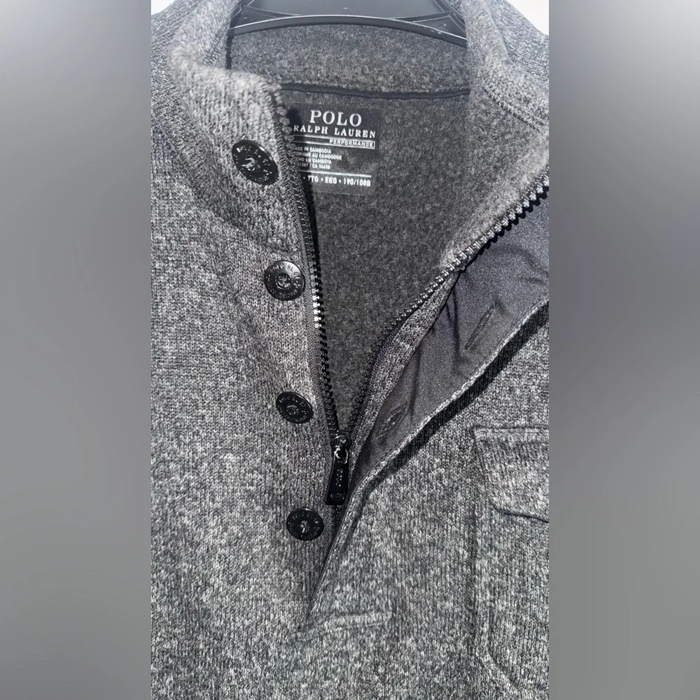 Polo by Ralph Lauren Men's Charcoal Sweater
